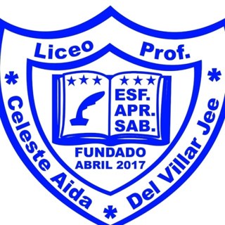 Escudo del Liceo Prof. Celeste Aida Del Villar